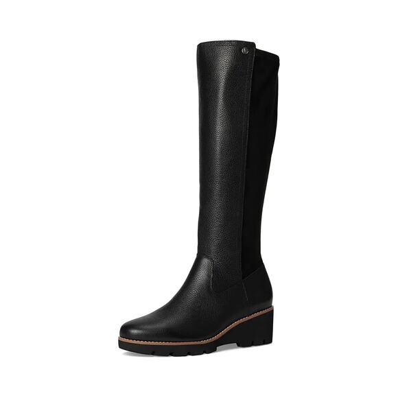 VIONIC Womens Ashland High Shaft Boots US 6 M EU 36 Black Leather NIB - Picture 1 of 12